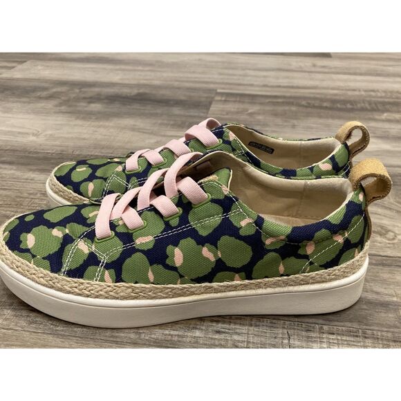 Spenco Women's Malibu Lace Sneaker in Bokeh Navy Size 9.5 - Picture 1 of 5